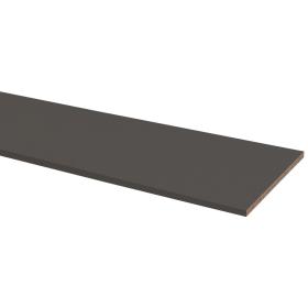 CanDo meubelpaneel spaanplaat 2-zijdige donker grafiet 1,8x40x250cm