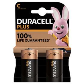 Duracell Plus batterij C alkaline 2st