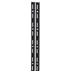 Duraline f-railset enkel staal zwart 150cm