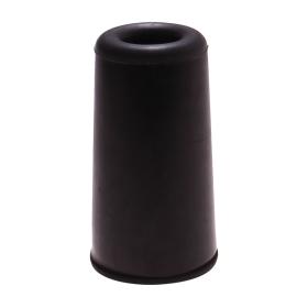 Deurbuffers rubber zwart 25mm 2 stuks