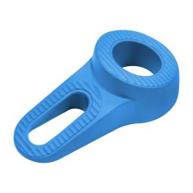 Deltafix Block-it deurwig blauw TPE rubber 2-38x58x120mm