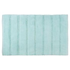 Differnz badmat Stripes anti-slip lichtblauw 45x75cm