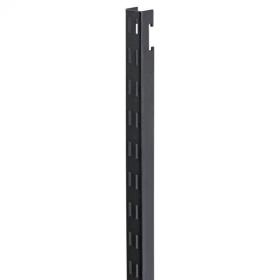 Duraline f-rail hangend enkel staal zwart 100cm