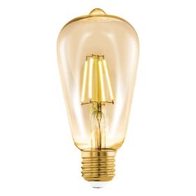 Eglo  Zigbee LED filament buislamp dimbaar E27 6W goud 14,2cm