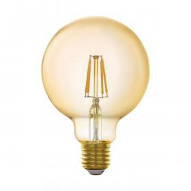 Eglo  Zigbee LED filament kogellamp dimbaar E27 6W goud 14cm