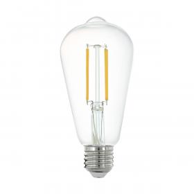 Eglo  Zigbee LED filament buislamp dimbaar E27 6W helder 14,2cm