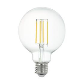 Eglo  Zigbee LED filament kogellamp dimbaar E27 6W helder 14cm