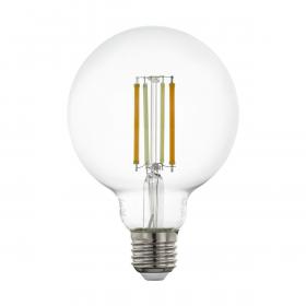 Eglo  Zigbee LED filament kogellamp dimbaar E27 5,5W helder 14cm