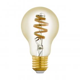 Eglo  Zigbee LED filament kogellamp dimbaar E27 5,5W goud 10,5cm