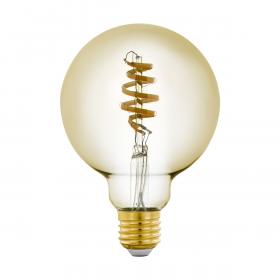 Eglo  Zigbee LED filament kogellamp dimbaar E27 5W goud 14cm