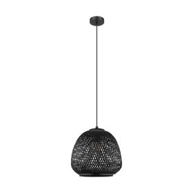 Eglo Hanglamp Dembleby 1-lichts Ø35cm zwart