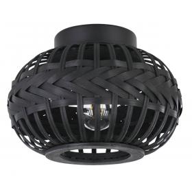 Eglo LED plafondlamp Towcester zwart ⌀26cm warm wit dimbaar