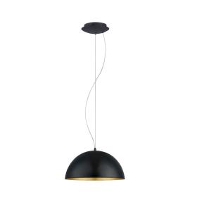 Eglo hanglamp Gaetano Ø38cm zwart/goud