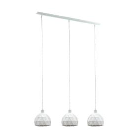 Eglo hanglamp Roccaforte 3-lichts wit