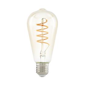 Eglo  LED filament spiraal stepdimming E27 extra warm wit 4W