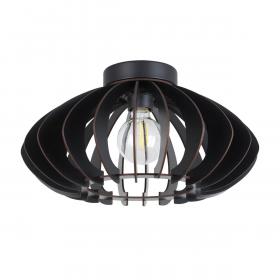 Eglo LED plafondlamp Cossano 3 zwart ⌀38cm warm wit dimbaar