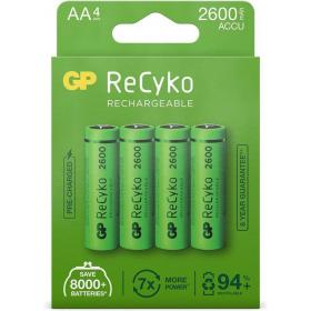 GP ReCyko batterij AA NiMH oplaadbaar 4st
