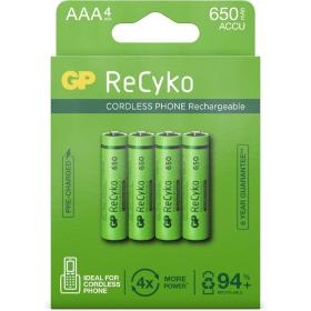 GP ReCyko batterij AAA NiMH oplaadbaar 4st