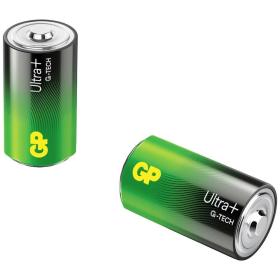 GP Ultra Plus batterij D alkaline 2st