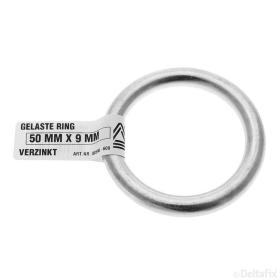 Gelaste Ring verzinkt 50 mm 9