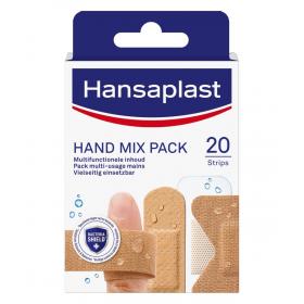 Hansaplast mix pack pleisters bruin 20st