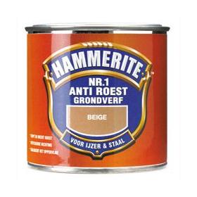 Hammerite Anti-roest metaallak zijdeglans  beige 250ml