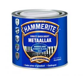 Hammerite  metaallak hoogglans S012 crème 250ml