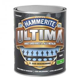 Hammerite Ultima metaallak mat  zwart 750ml