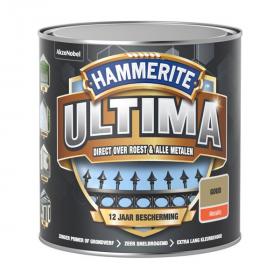 Hammerite Ultima metaallak metallic  goud 250ml