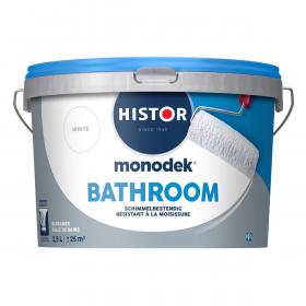 Histor Monodek Bathroom muurverf mat 6400 white 2,5L