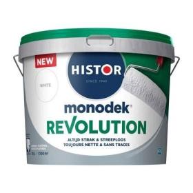 Histor Monodek Revolution muurverf mat white 10L