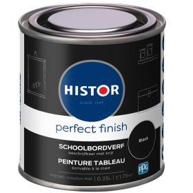 Histor Perfect Finish schoolbordverf mat black 250 ml