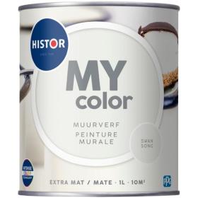 Histor MY color muurverf extra mat swansong 1L