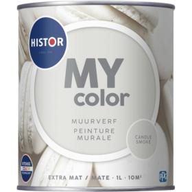 Histor MY Color muurverf extra mat PPG1001-2 candle smoke 1L