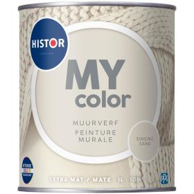 Histor MY color muurverf extra mat singing sand 1L
