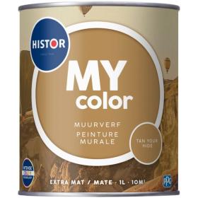 Histor MY color muurverf extra mat tan your hide 1L