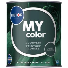 Histor MY color muurverf extra mat quiet clearing 1L