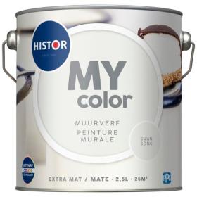 Histor MY color muurverf extra mat swansong 2,5L