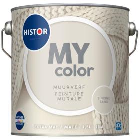 Histor MY color muurverf extra mat singing sand 2,5L