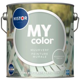 Histor MY color muurverf extra mat aquamarine dream 2,5L