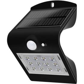 Led's Light solar buitenlamp LED schijnwerper sensor zwart