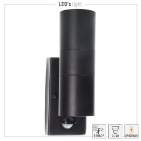 Led's Light LED sensorlamp Calarbar met bewegingssensor 35W zwart