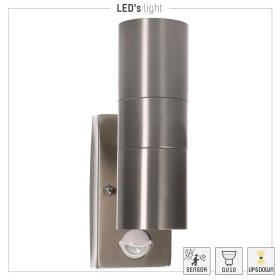 Led's Light LED sensorlamp Calarbar met bewegingssensor 35W zilver