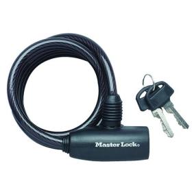 Masterlock kabel cilinderslot ⌀8x180 cm staal zwart