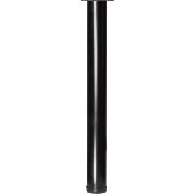 Meubelpoot Bonita rond metaal zwart ⌀7,6x72cm