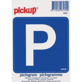 Pickup pictogram parkeren 100x100mm