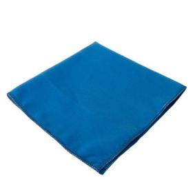 Protecton microfiber glasreinigingsdoek blauw