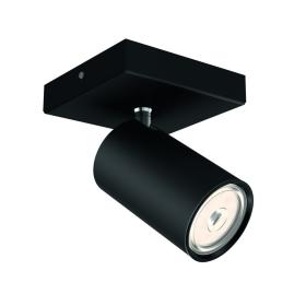 Philips myLiving LED  Kosipo 1-lichts plafondlamp dimbaar zwart
