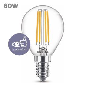 Philips LED kogellamp E14 7W helder ⌀45 cm
