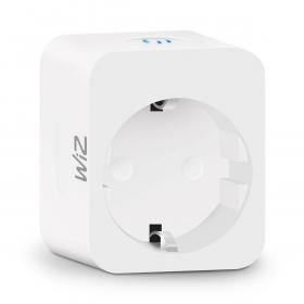 Philips WiZ opbouw smart plug wit